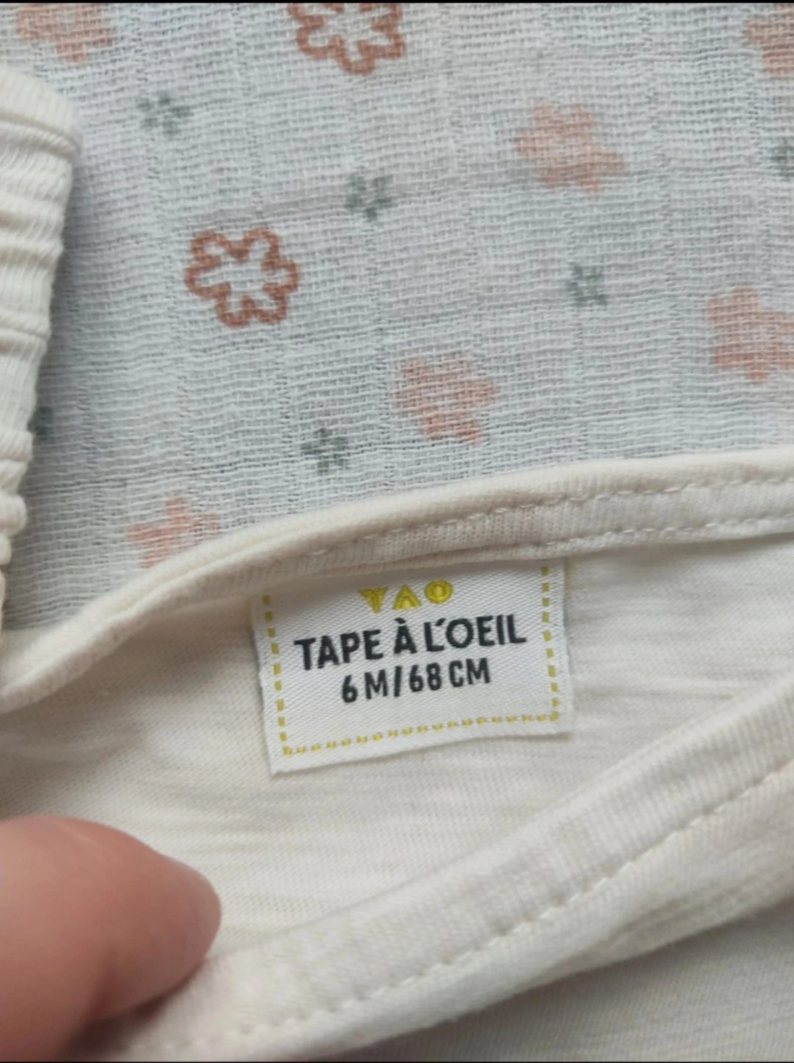 Lote de 3 camisetas de verano TAO y Obaïbi - Talla 6 meses - Muy buen estado – photo 5